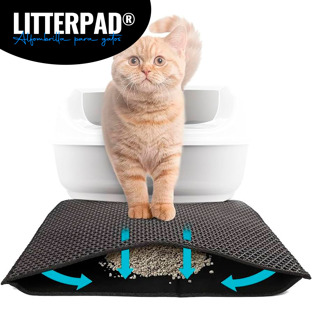Litterpard® Alfombrilla Para Residuos de Gato